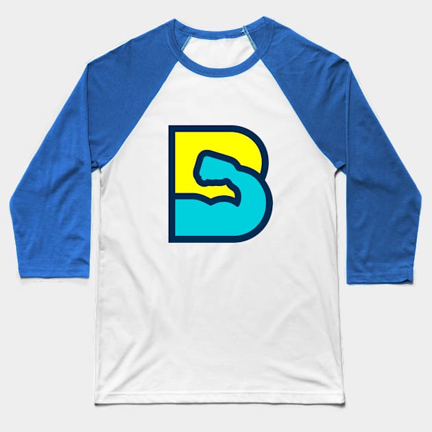 Be Strongest Baseball T-Shirt by SASTRAVILA